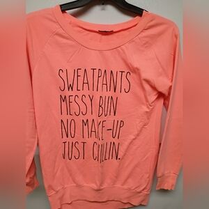 Electric Family Coral Crew Neck Sweater